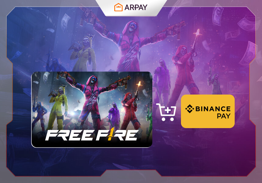 How to buy a free fire gift card with binance pay