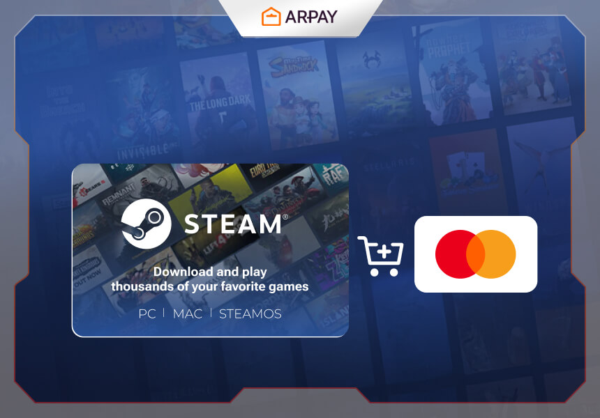 How to buy a steam gift card with a mastercard card