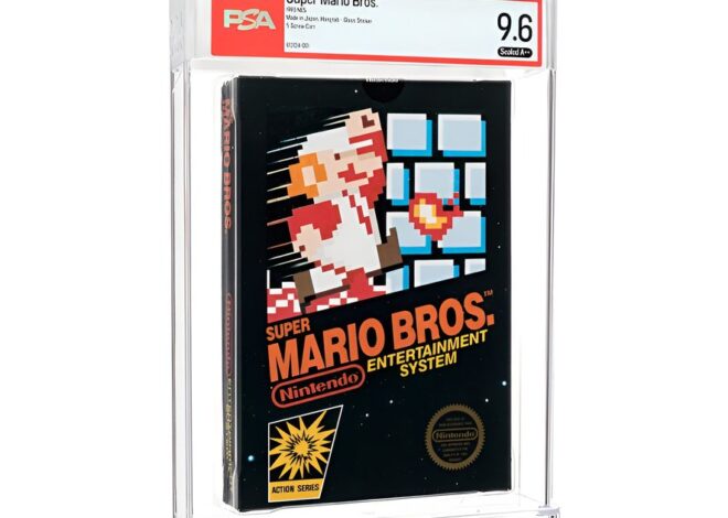 Nintendo copy of Super Mario Bros. just sold for $3 million
